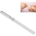 MISNODE Nail File Stainless Steel Double Sided Nail File Metal File Buffer Fingernails Toenails Manicure Pedicure Tools for Salon Home - Buy Online on GoSupps.com
