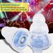 Transparent Noise Reduction Earplugs for Drummers DJs & Concerts - Blue Sound Protection - Buy Online on GoSupps.com