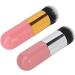 Liquid Brush Round Head 2 Pieces Makeup Brush Dense Hair Skin-Friendly for Travel Use - Buy Online on GoSupps.com