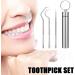 304 Steel Toothpick Cleaning Set | Portable Key Trailer Outdoor Cleaning Tool Kit - J5X4 Keychain - Buy Online on GoSupps.com