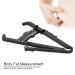 Body Fat Measuring Slide | Unisex Skin Fold Caliper | Accurate Body Fat Tester in Black Plastic - Buy Online on GoSupps.com