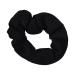 Set of 3 Black Cotton Small Scrunchies Hair Bobbles for Women - Buy Online on GoSupps.com