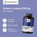 Be Healthy Group doo Selen complex 200 g 365 vegetable capsules Year supply 3 forms Sodium selenite Selenium yeast and Lselenomethionine GMOfree For the Thyroid Gland and the Immune System - Buy Online on GoSupps.com