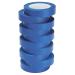 Lichamp 10-Piece Blue Painters Tape 1 inch Blue Masking Tape Bulk Multi Pack 1 inch x 55 Yards x 10 Rolls (550 Total Yards)