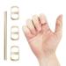 Sana-Vita 3-Point Finger Splint Support and Protection for Arthritis Trigger Finger or Thumb and Other Finger Conditions 3 Pack Size 12 13 14 Size12 13 14