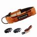 Teamwalk Premium dog collar - with magnetic handle light strip Air tag bag individually adjustable soft upholstery robust buckle with a suitable line available (rust red s) collar (4cm) rust red