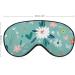 LynaRei Cute Colorful Flower Sleep Mask - Adjustable Super-Smooth Eye Mask for Men & Women - Travel and Nap Style-5 - Buy Online on GoSupps.com