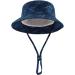 XIAOHAWANG Baby Boy Sun Hat | Dinosaur Bucket Hat for Infant Toddler | Summer Beach Cap 6-12 Months Navy Dinosaur - Buy Online on GoSupps.com