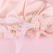 LEORX Satin Sleep Cap - Lace Decor Soft Silk Night Bonnet for Women (Pink) - Buy Online on GoSupps.com