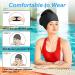Amfun Extra Large Silicone Bathing Cap for Long Hair | Ideal for Dreadlocks Hair Extensions & Braids - Unisex Swim Cap - Buy Online on GoSupps.com