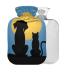 Heat bottle for dogs cats moon with reference 1 l small warming bag for pain relief headache neck and shoulders BPA-free