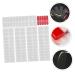 SOESFOUFU 10 Sheets Nail Stickers Gel Nail Strips Manicure Kit Nail Art Stickers Gel Nail Wraps with Gel Nails Stickers Polish Pops Nail Wraps Stick on Nail Polish Strips Double Sided Tape - Buy Online on GoSupps.com