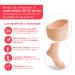 Buy BSN Medical JOBST UltraSheer Thigh High Compression Stockings - 20-30 mmHg Lace Silicone Top Band X-Large Natural - International Shipping Available - Buy Online on GoSupps.com
