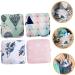Oatipho 4-Piece Travel Storage Bags for Women | Washable Cotton Pad Coin Napkin & Tampon Holders - Ideal for Period Essentials & Organization - Buy Online on GoSupps.com