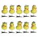 Pack Of 50 Stylish Children's Hair Accessory Funny Cartoon Duck Hairpin Unique Hair Clip Kids Barrettes For Daily Wear Duckbill Clip