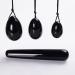 Natural Black Obsidian Yoni Jade Egg - Kegel Fitness Equipment for Muscle Toning & Tightening | Large Size - Buy Online on GoSupps.com