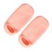 minkissy 1 Pair Gel Moisturizing Socks Orange Socks Softening Socks Everyday Wear Socks Foot Moisturizing Socks Women Socks Features Socks for Women Foot Moisturising Socks Ankle Socks Spa