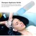 LIYJTK Shampoo Applicator Bottle Refillable Blue Hair Washing Squeeze Bottle Root Comb Applicator Bottle for Hair Salon - Buy Online on GoSupps.com