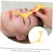 Didiseaon Eyebrow Shaping Template Eyebrow Stencil Eye Brow Stencil Brow Template Auxiliary Heating Blindfold 17.3x5.9cm Yellow - Buy Online on GoSupps.com