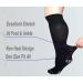 COIYUFUX Extra Wide Bariatric Diabetic Socks for Men and Women - 2 Pairs Black - Cast Lymphedema Socks for Swollen Foot and Ankle - Buy Online on GoSupps.com