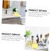 4 Pcs Flower Sparkling Bottle Foaming Hand Soap Soap Bottle Dispenser Head Washer Foam Bottle Travel Foam Bottle Flower Foam Soap Dispenser Foamer Device Cup Foaming Cup Gel/210 (Color : Yellow 2pcsx 9.7x9.7x16.3cmx2pcs Yellow 2pcsx2pcs - Buy Online on GoSupps.com