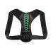 Back Brace Posture Corrector Back Lumbar Support Shoulder Posture Support For Improve Posture Provide Women And Men (black-1 L) L black-1