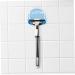 Minkissy 6-Piece Suction Cup Shower Wall Shaver Holder Set | Razor Hanging Hooks & Holders for Easy Storage - Buy Online on GoSupps.com