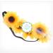 Lurrose Sunflower Headband Elastic Hair Band Women Headwrap Creative Stylish Hair Accessories Elegant Girls Headwear - Buy Online on GoSupps.com