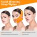 Facelift Slimming Belt for Women Double Chin Reducer V Line Cheek Lift Thin Mask Strap Anti Wrinkle Bandage (Orange) - Buy Online on GoSupps.com