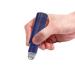 6 Pack Empty Glass Roll-On Bottles 10ml - Refillable Stainless Steel Roller Ball for Fragrance & Essential Oils - Frosted Blue Color - Buy Online on GoSupps.com