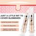 2 Packs Waterproof Full Coverage Concealer Smooth Matte Flawless Creamy Liquid Foundation Corrector Makeup Kit for Face Eye Dark Circles Spot Acne Scar Cover (Natural+Lvory) - Buy Online on GoSupps.com