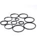 K&F Concept 11pc Metal Step Down Filter Adapter Rings Kit for Camera Lens - 43mm to 77mm Sizes Included - Buy Online on GoSupps.com