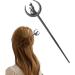 Hair Styling Pins for Women | Girls Cat Moon Hair forks Fashionable Hair Ponytail Holders Hair Pin Renaissance Festival Hair Pin for Prom - Buy Online on GoSupps.com