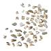 FEIlei 100Pcs Mixed Glass Crystal Hybrid Diamond Rhinestones Nail Art Decorations Drop Rhombus Flatback Stones 3D Gems