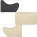 EXCEART 6 Pair Metatarsal Shoe Pads - Toe Infilled Moleskin Forefoot Inserts with Double-Sided Tape for Ultimate Comfort - Buy Online on GoSupps.com