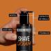 Beardburys Shaving Cream Black | Sensitive Skin Shaving Cream Without Irritation with Aloe Vera and Vitamin E 150 ml - Buy Online on GoSupps.com