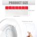 Magoog Pee Guard: Prevent Splash & Keep Toilet Clean - 2PCS for Adults, Elderly, Disabled & Potty-training - Buy Online on GoSupps.com