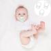 Jinpojun 3-Piece Pacifier Adapter Set | Silicone Baby Dummy Holder Clip & Chain | Durable Pacifier Ring for Infants - Buy Online on GoSupps.com