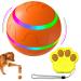 Interactive dog toy ball self-strolling ball dog Wicked Ball dog intelligent dog toy ball automatic beating dog toy up-remote control orange