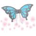 BESTonZON 1pc Nymph Pixie Wings Hair Ribbons Fairy Dress Props Fairy Ladies Cape Sequin Wings Halloween Child - Buy Online on GoSupps.com