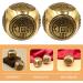 Beavorty 2 Pieces Chinese Feng Shui Luck Coins - Antique Six-Sided Coins for Wealth Happiness & Health Decoration - Buy Online on GoSupps.com