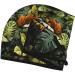 Tropical Rainforest Palm Leaves Dry Hair Cap - Super Absorbent Elastic Wrap for Long Thick Hair | Quick Drying Women's Hair Cap - Buy Online on GoSupps.com