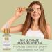 Hair Growth Serum with Organic Oils Rosemary Castor Argan Avocado Coconut & Jojoba Biotin for Thickening & Loss Prevention - Buy Online on GoSupps.com
