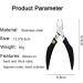JeoPoom Professional Thick Ingrown Toe Nail Clippers - Super Sharp Curved Blade Grooming Tool (Black) - Buy Online on GoSupps.com