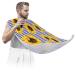 Beard Bib Apron Beard Bib Hair Catcher for Men Shaving and Trimming Non-Stick Waterproof Beard Cape Grooming Cloth Sunflower Plaid