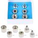 Nmeisi 6 Microdermabrasion Tips Replacement - Diamond Peel Facial Machine Accessories - Buy Online on GoSupps.com