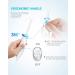 Professional Water Flosser for Braces & Teeth Cleaning - Electric Dental Oral Irrigator with 10 Pressure Levels & 7 Jet Tips | 600ML Capacity - Buy Online on GoSupps.com