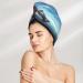Hair Towel Wrap - Quick Drying Turban with Button | Elephant Design Hair Drying Towel - Buy Online on GoSupps.com