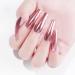 Metal Nail Polish - Rose Gold Nail Polish - 6ML Quick Drying Mirror Nail Varnish - Metallic Effect Nail Art Polish - Holographic Nail Varnish Chrome Nail Polish - No UV Needed - Buy Online on GoSupps.com