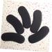 FRCOLOR High Heel Grips Insoles | 5 Pairs | Padded Heel Inserts & Liner Pads for Maximum Comfort | Thicken Half Size Black Heel Pads | International Shipping - Buy Online on GoSupps.com
